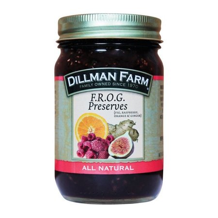 DILLMAN FARMS Dillman Farm All Natural Fig	 Raspberry	 Orange	 Ginger Preserves 16 oz Jar 22161